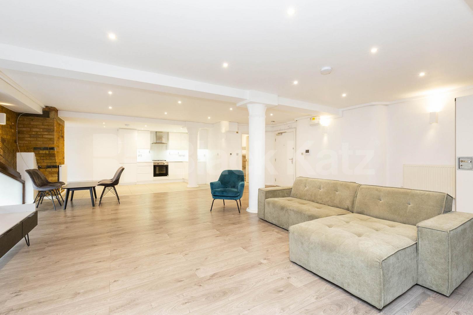 974sqt of loft space available in this large one bedroom warehouse conversion  Springfield House lofts - Tyssen Street, Dalston